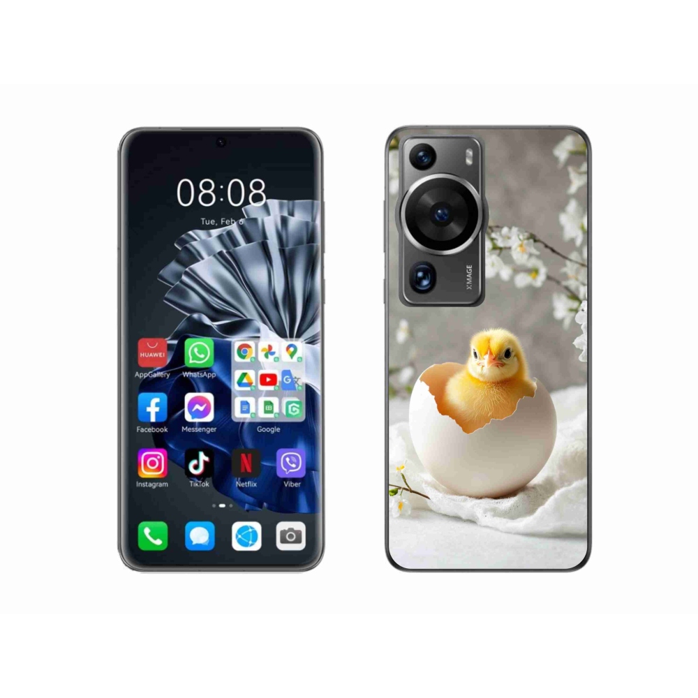 Gélový kryt mmCase na Huawei P60 Pro - kuriatko