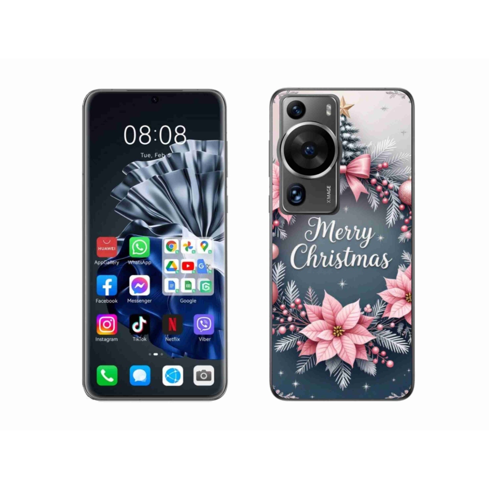 Gélový kryt mmCase na Huawei P60 Pro - merry christmas