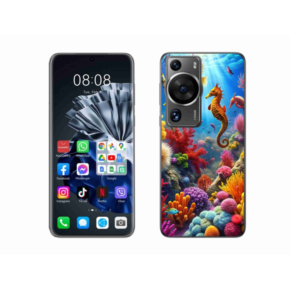 Gélový kryt mmCase na Huawei P60 Pro - morský svet 3
