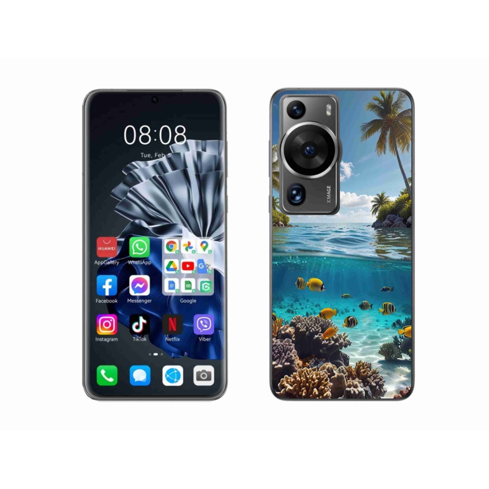 Gélový kryt mmCase na Huawei P60 Pro - morský svet 4