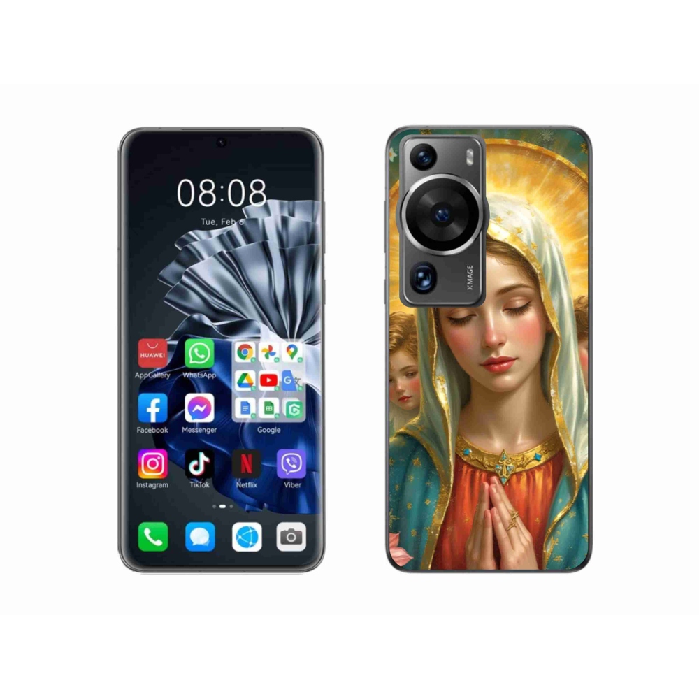 Gélový kryt mmCase na Huawei P60 Pro - náboženský motív 3