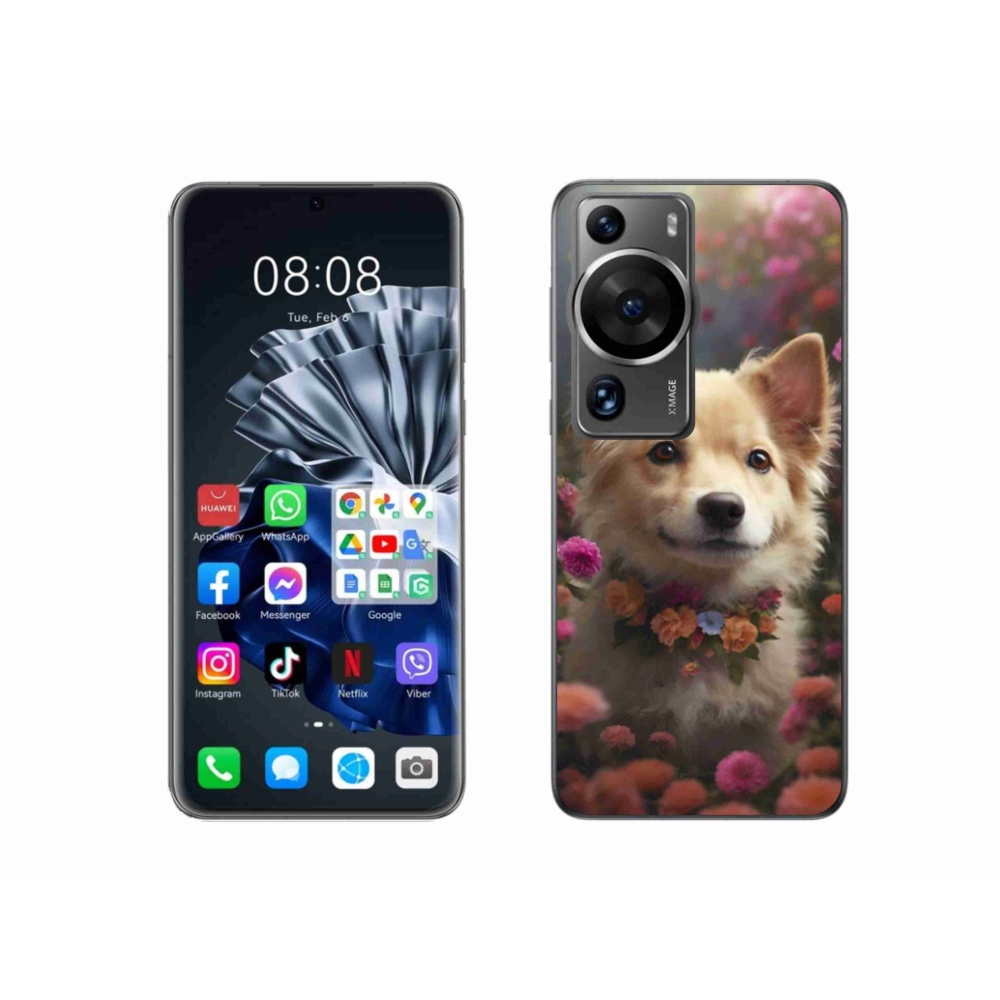 Gélový kryt mmCase na Huawei P60 Pro - nemecký špic