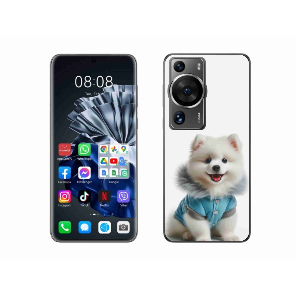 Gélový kryt mmCase na Huawei P60 Pro - pomeranian