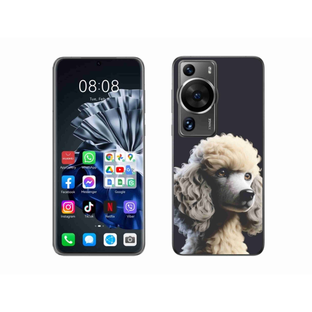 Gélový kryt mmCase na Huawei P60 Pro - pudel