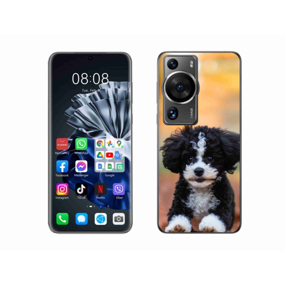 Gélový kryt mmCase na Huawei P60 Pro - roztomilé šteňa 2