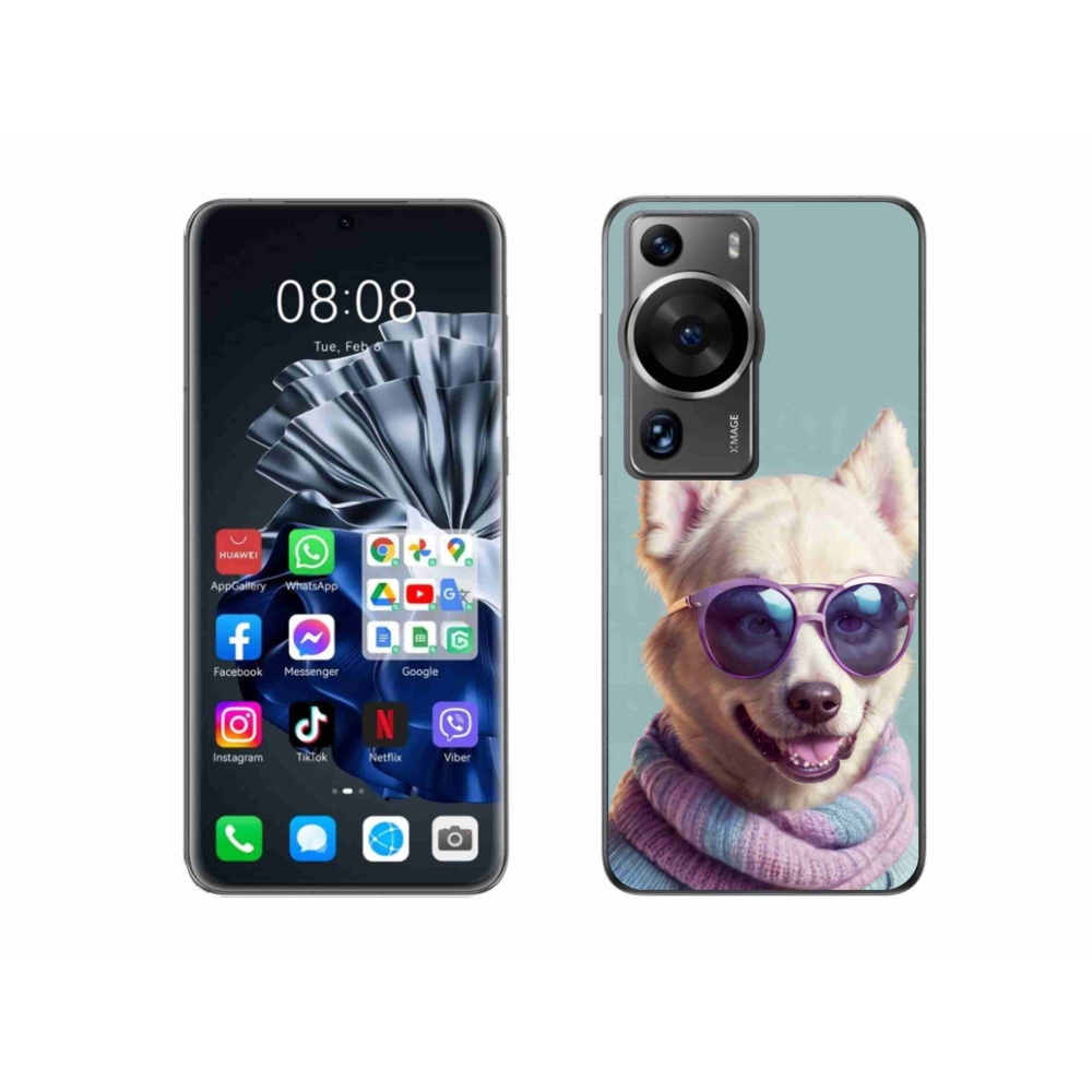 Gélový kryt mmCase na Huawei P60 Pro - štýlový nemecký špic