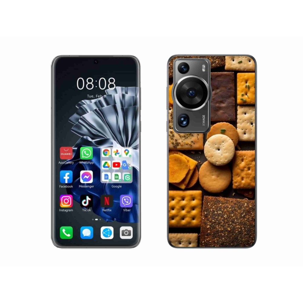 Gélový kryt mmCase na Huawei P60 Pro - sušienky