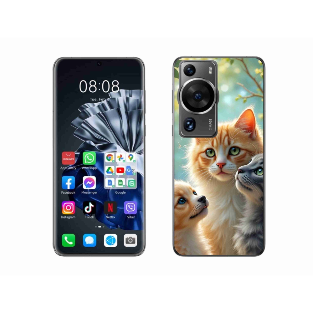 Gélový kryt mmCase na Huawei P60 Pro - zvieracie priateľstvo 2