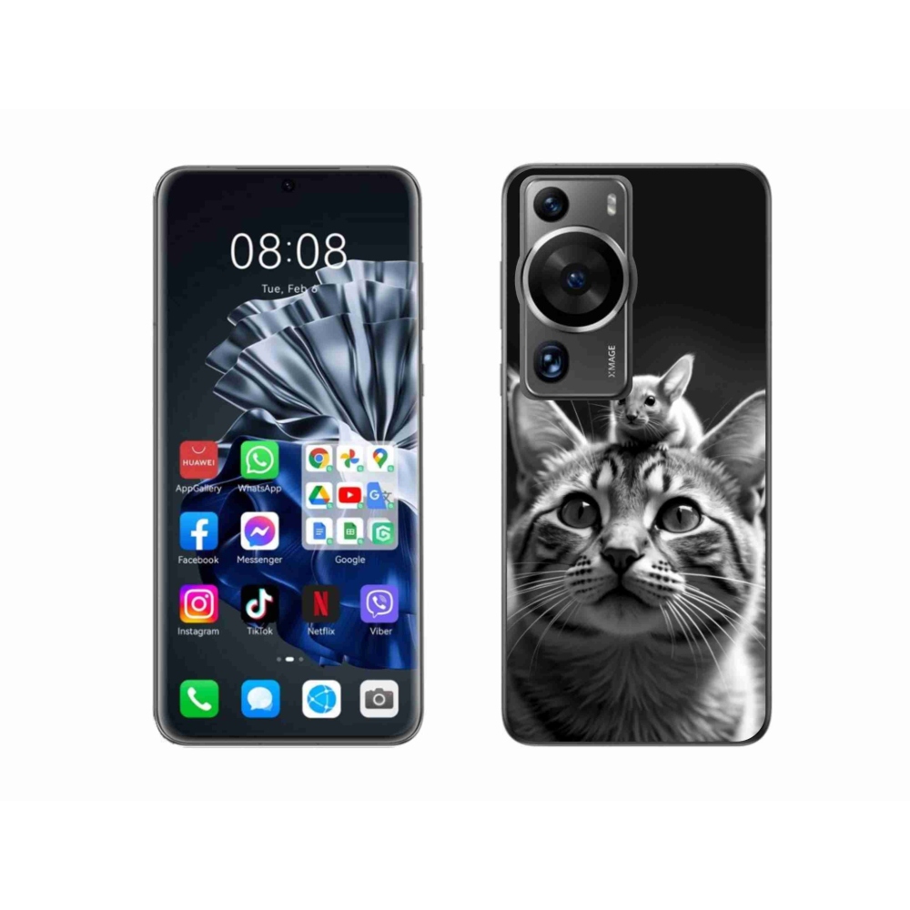 Gélový kryt mmCase na Huawei P60 Pro - zvieracie priateľstvo 2