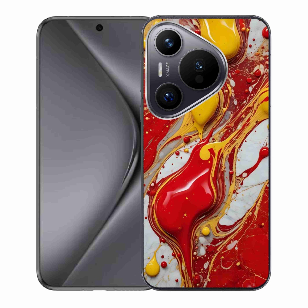 Gélový kryt mmCase na Huawei Pura 70 - abstraktný motív 42