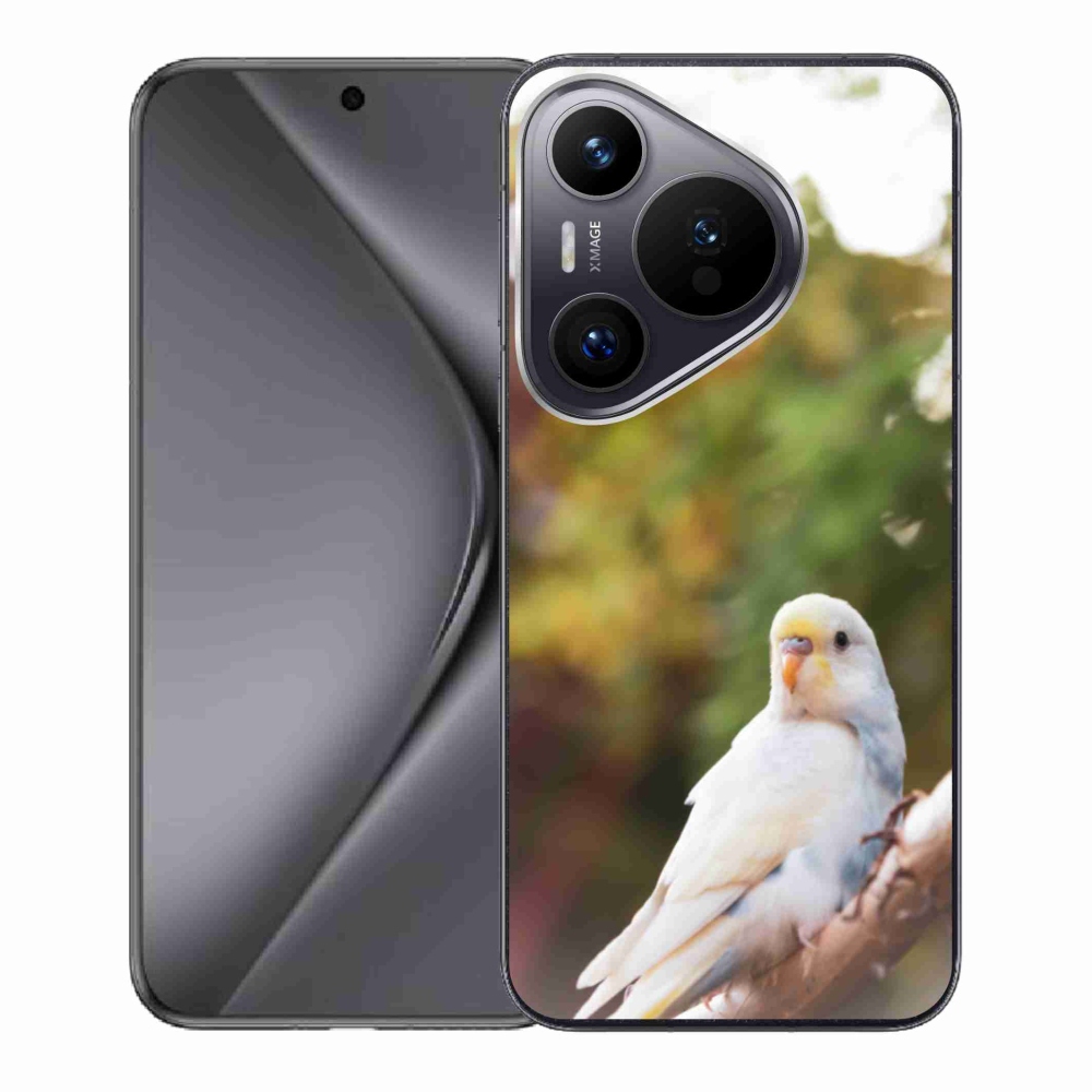 Gélový kryt mmCase na Huawei Pura 70 - andulka biela