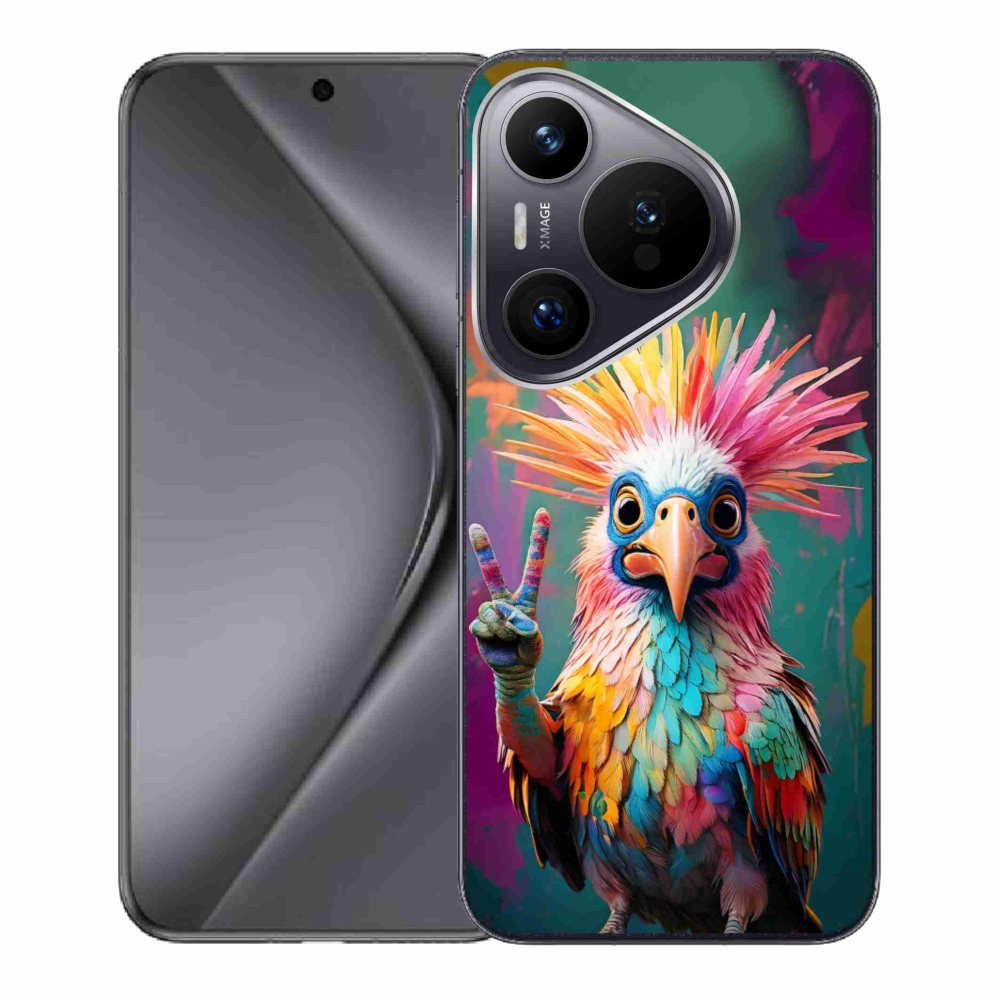 Gélový kryt mmCase na Huawei Pura 70 - farebný rebel
