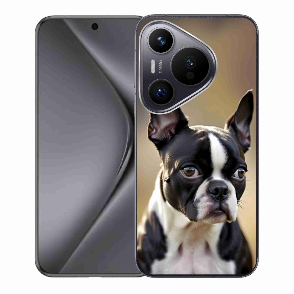 Gélový kryt mmCase na Huawei Pura 70 - bostonský teriér
