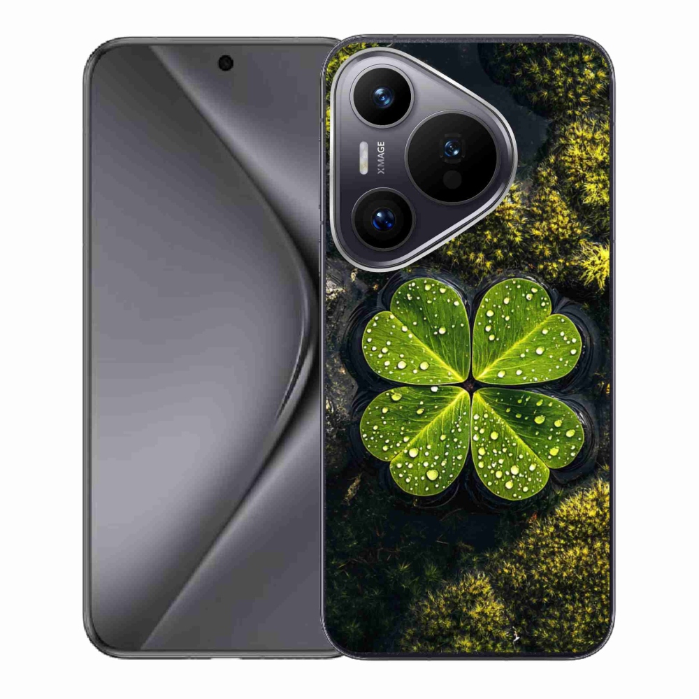 Gélový kryt mmCase na Huawei Pura 70 - štvorlístok