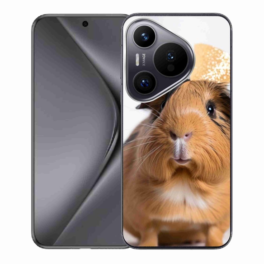 Gélový kryt mmCase na Huawei Pura 70 - hnedé morča