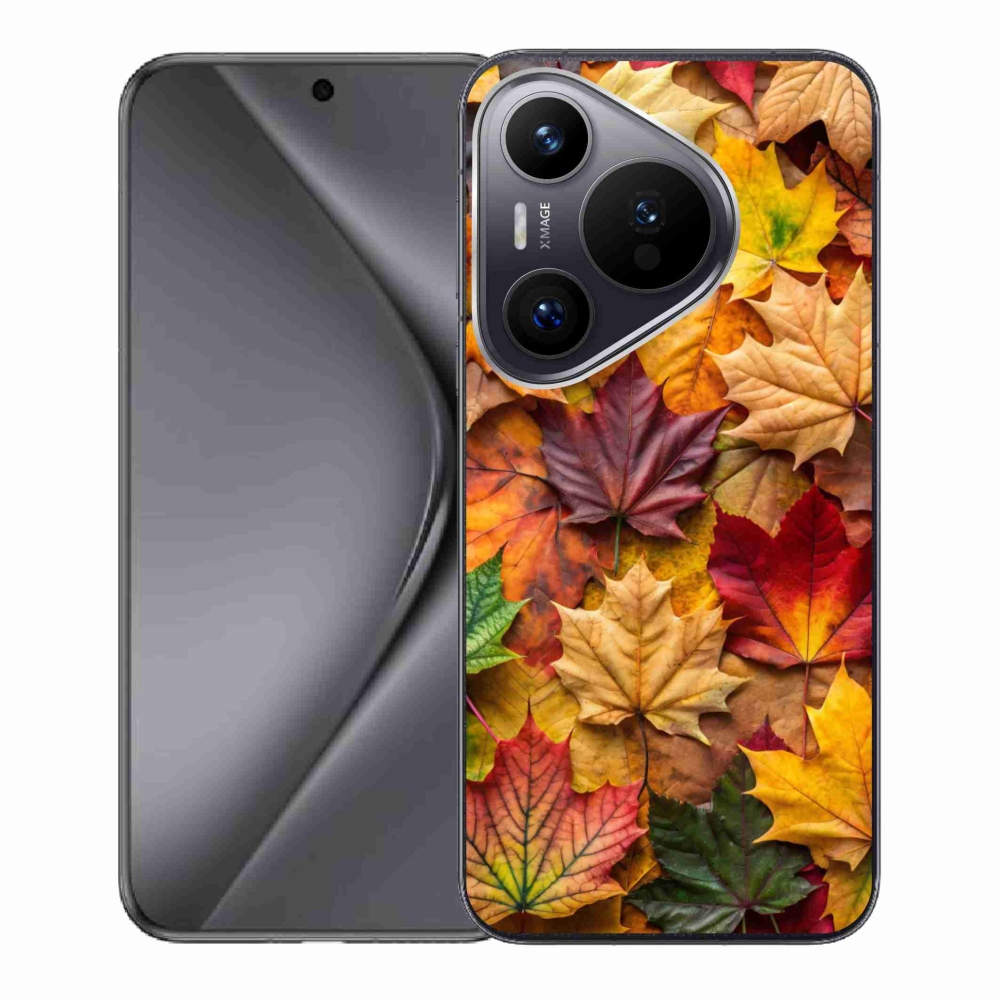 Gélový kryt mmCase na Huawei Pura 70 - javorové listy 2