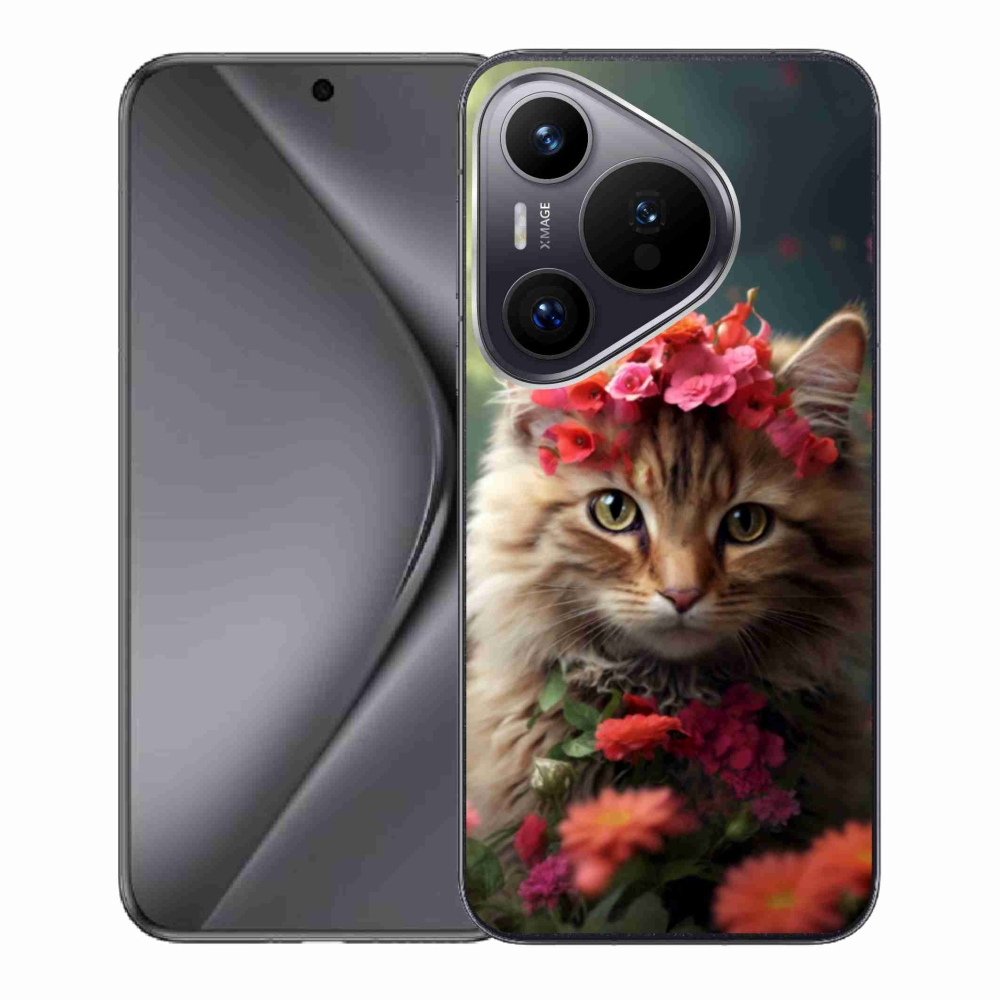 Gélový kryt mmCase na Huawei Pura 70 - mačacia princezná