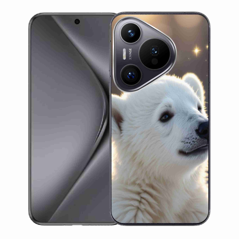 Gélový kryt mmCase na Huawei Pura 70 - ľadový medveď