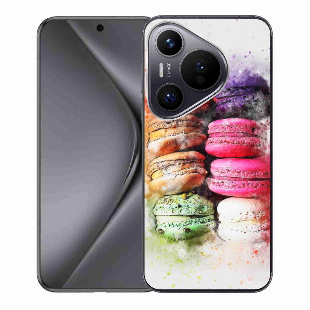 Gélový kryt mmCase na Huawei Pura 70 - makrónky