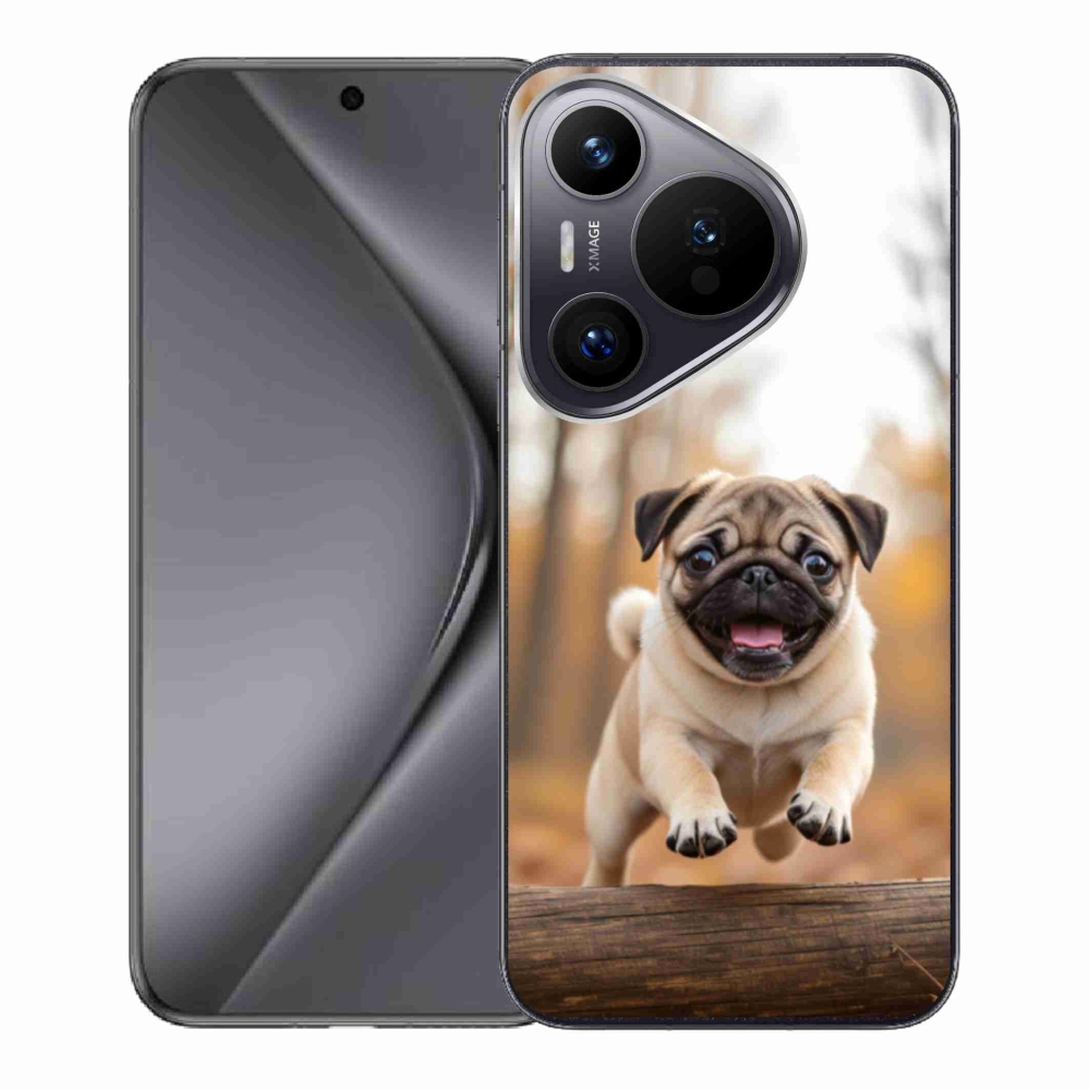 Gélový kryt mmCase na Huawei Pura 70 - mops 2