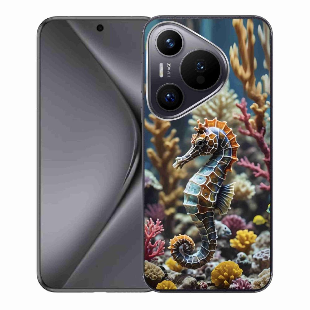 Gélový kryt mmCase na Huawei Pura 70 - morský koník 2