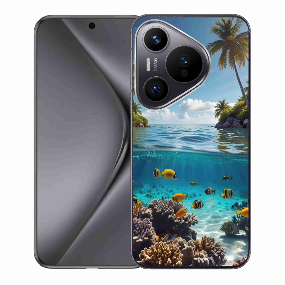 Gélový kryt mmCase na Huawei Pura 70 - morský svet 4