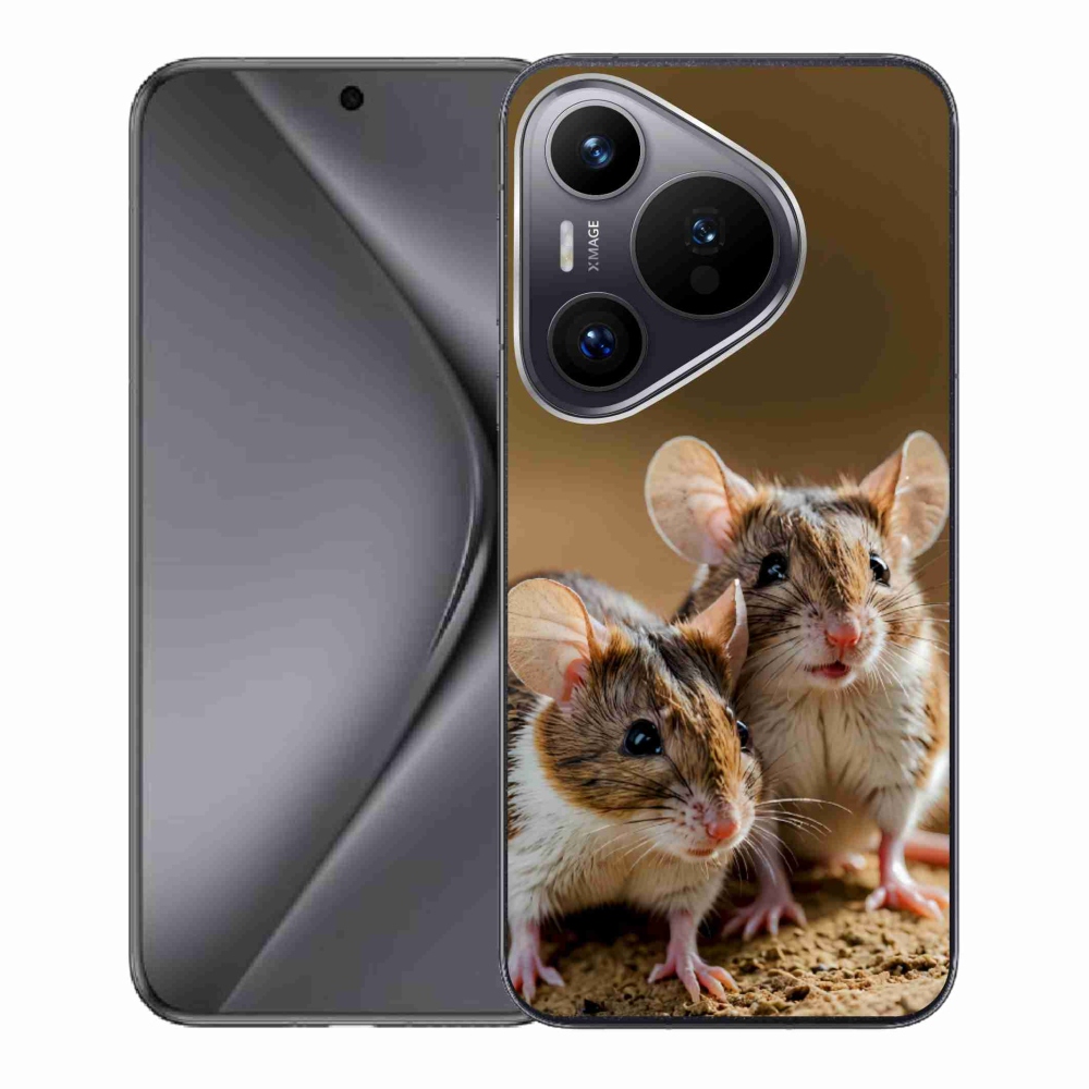 Gélový kryt mmCase na Huawei Pura 70 - myší duo