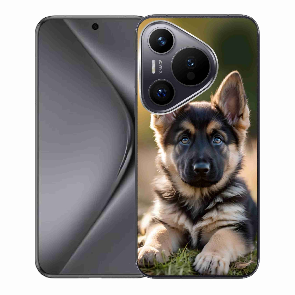 Gélový kryt mmCase na Huawei Pura 70 - nemecký ovčiak v prírode