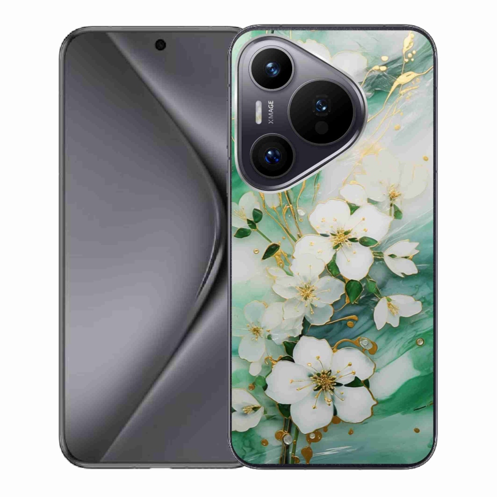 Gélový kryt mmCase na Huawei Pura 70 - nežné kvety