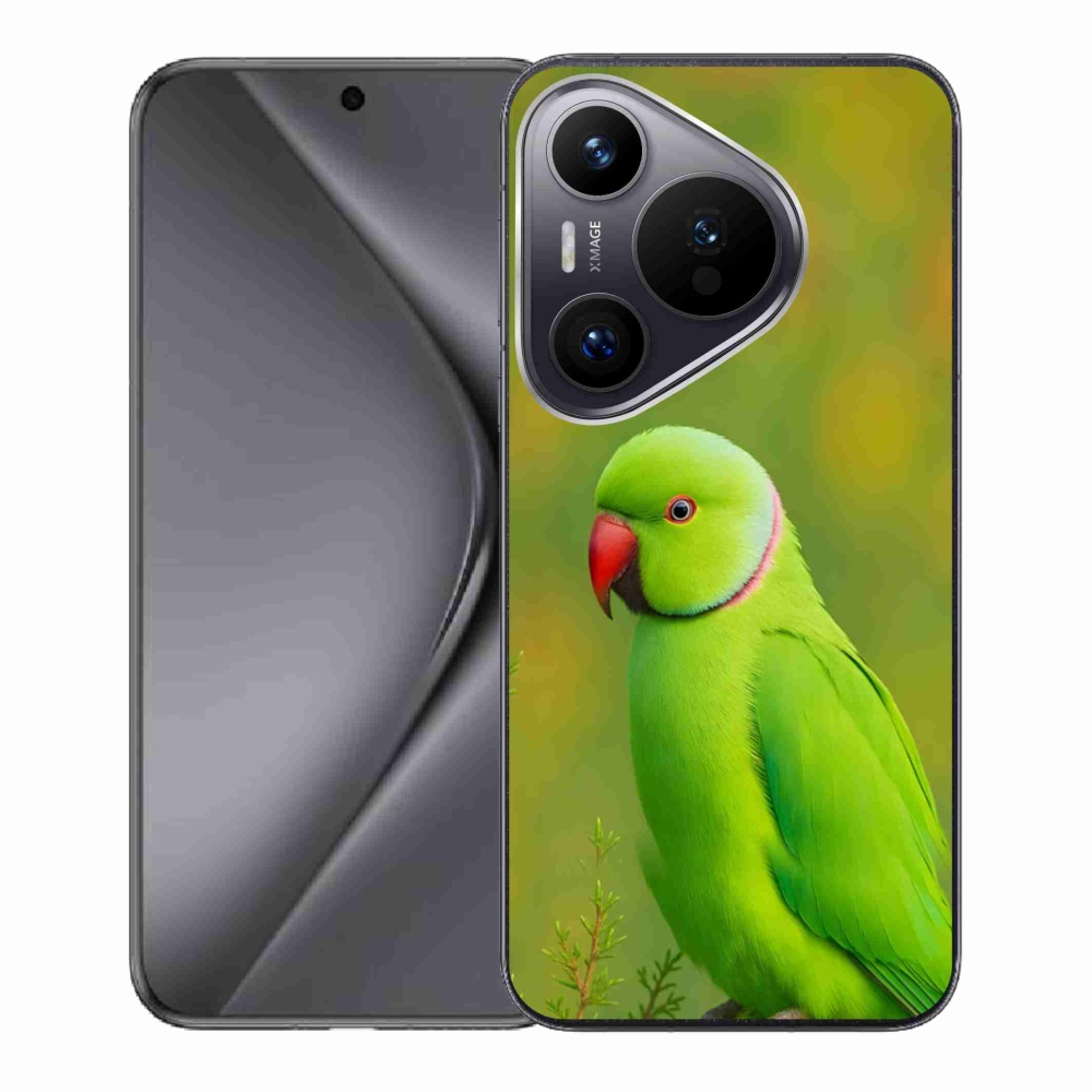 Gélový kryt mmCase na Huawei Pura 70 - papagáj Alexandr 2