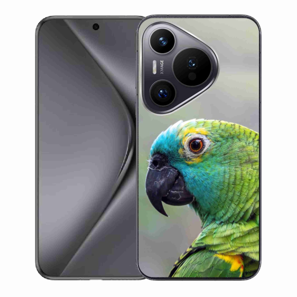 Gélový kryt mmCase na Huawei Pura 70 - papagáj amazoňan