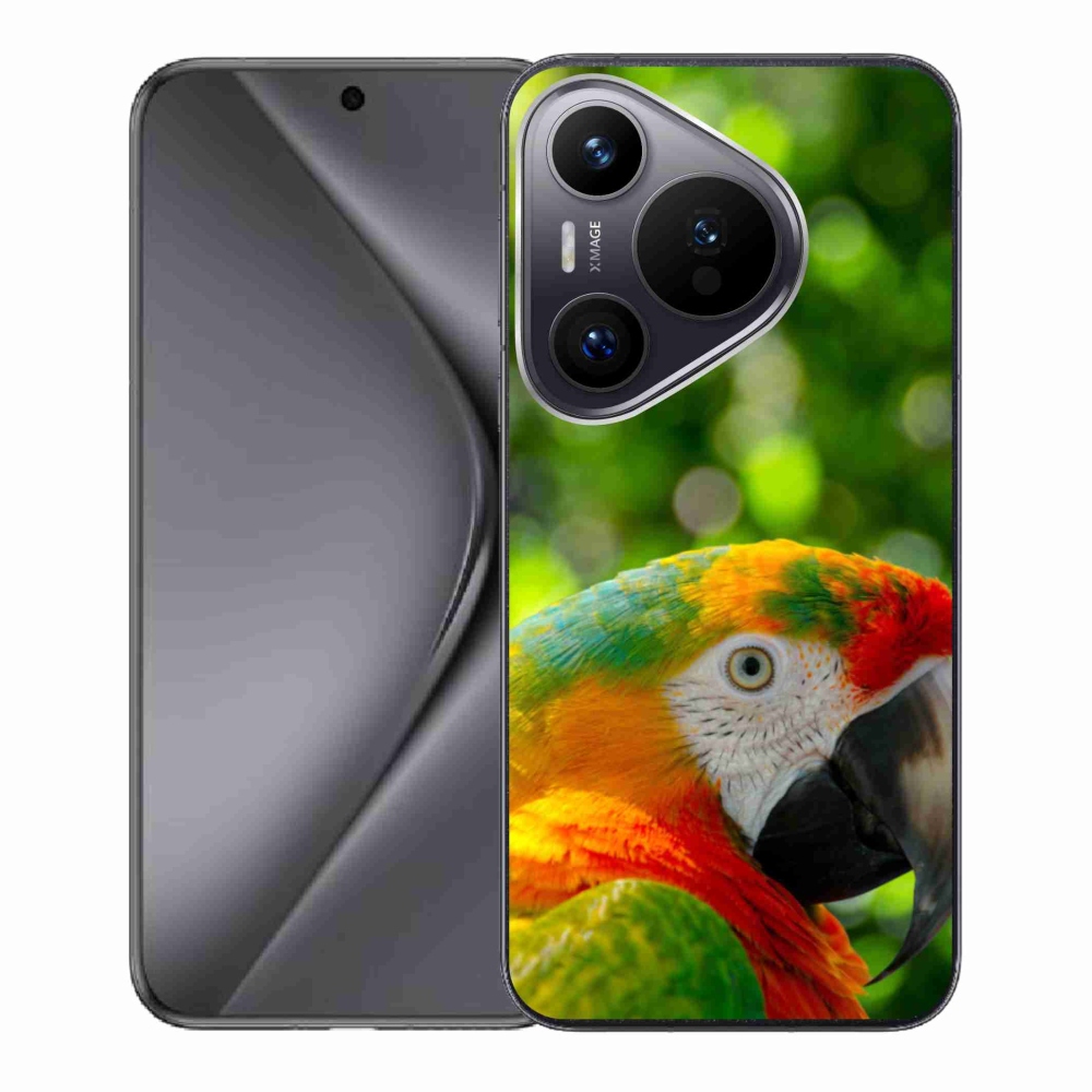 Gélový kryt mmCase na Huawei Pura 70 - papagáj ara 3