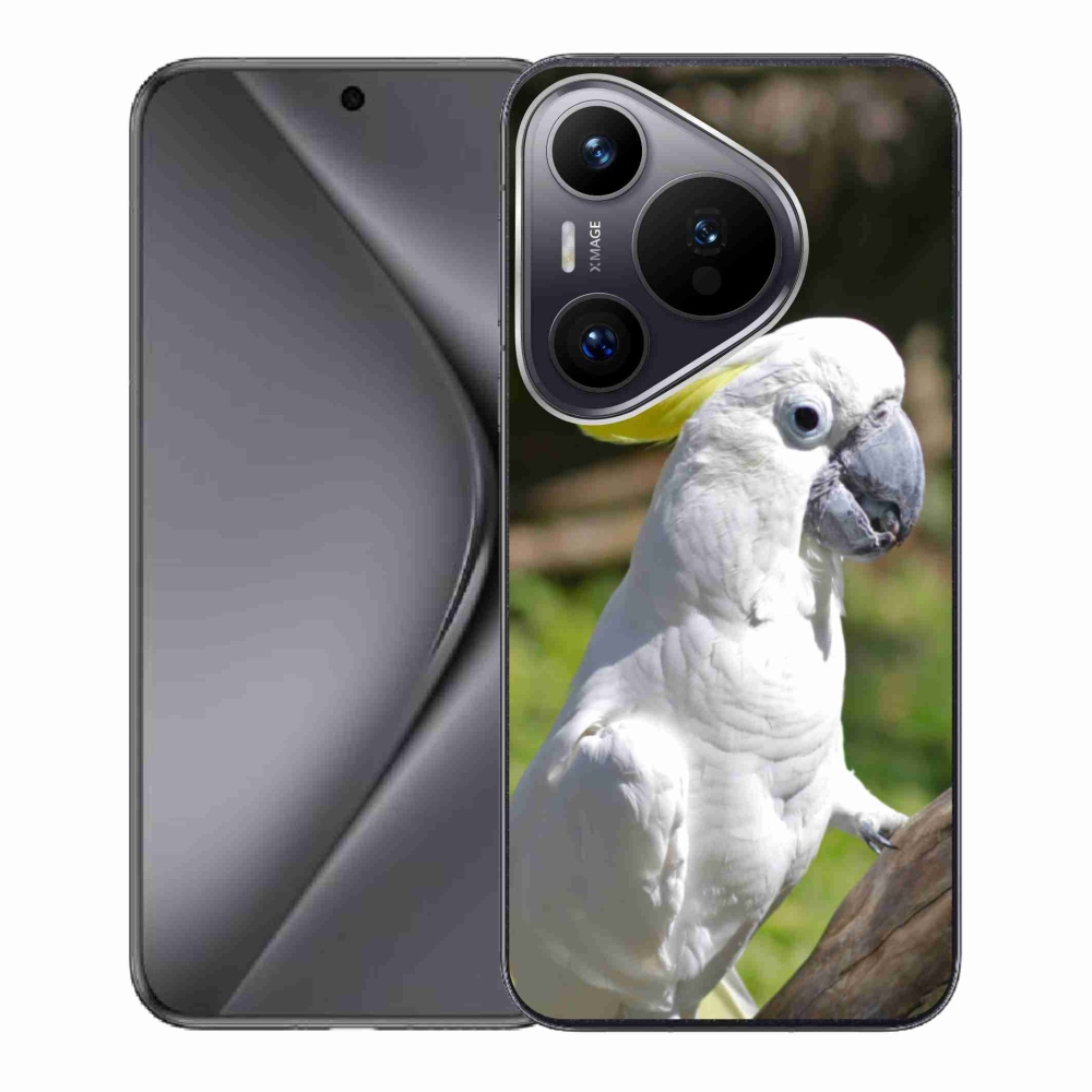 Gélový kryt mmCase na Huawei Pura 70 - papagáj kakadu 2