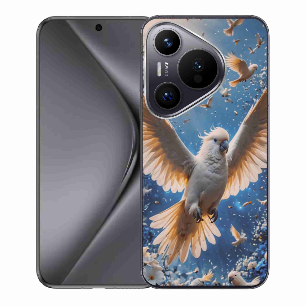 Gélový kryt mmCase na Huawei Pura 70 - papagáj kakadu