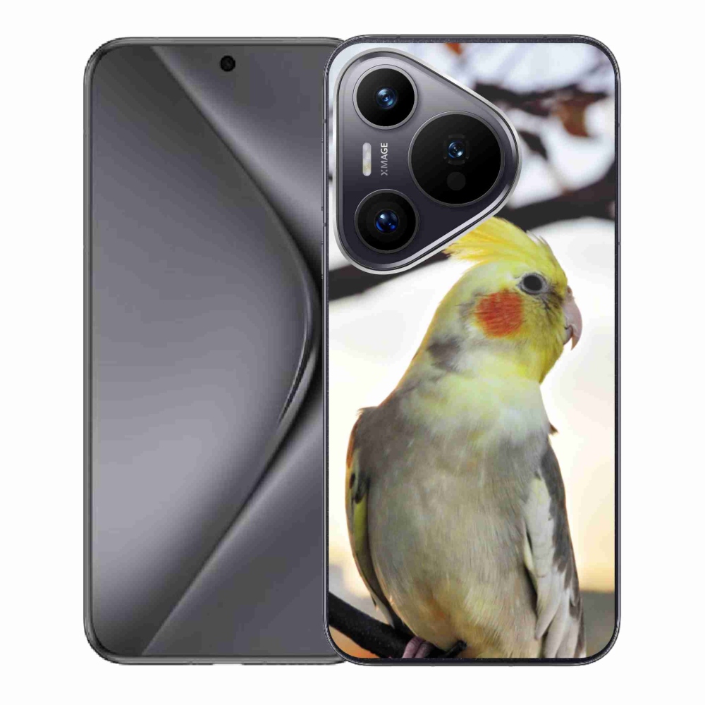 Gélový kryt mmCase na Huawei Pura 70 - papagáj korela