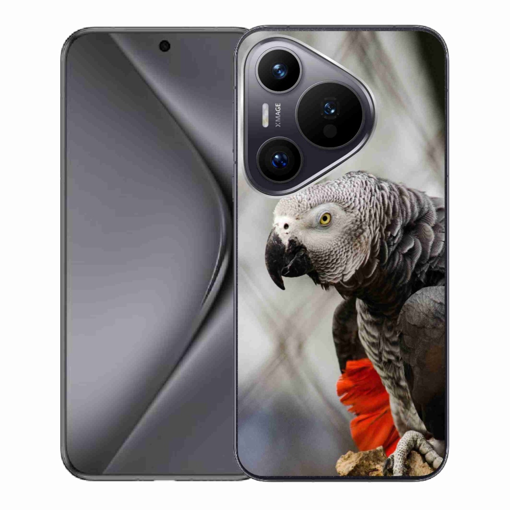 Gélový kryt mmCase na Huawei Pura 70 - papagáj žako 3