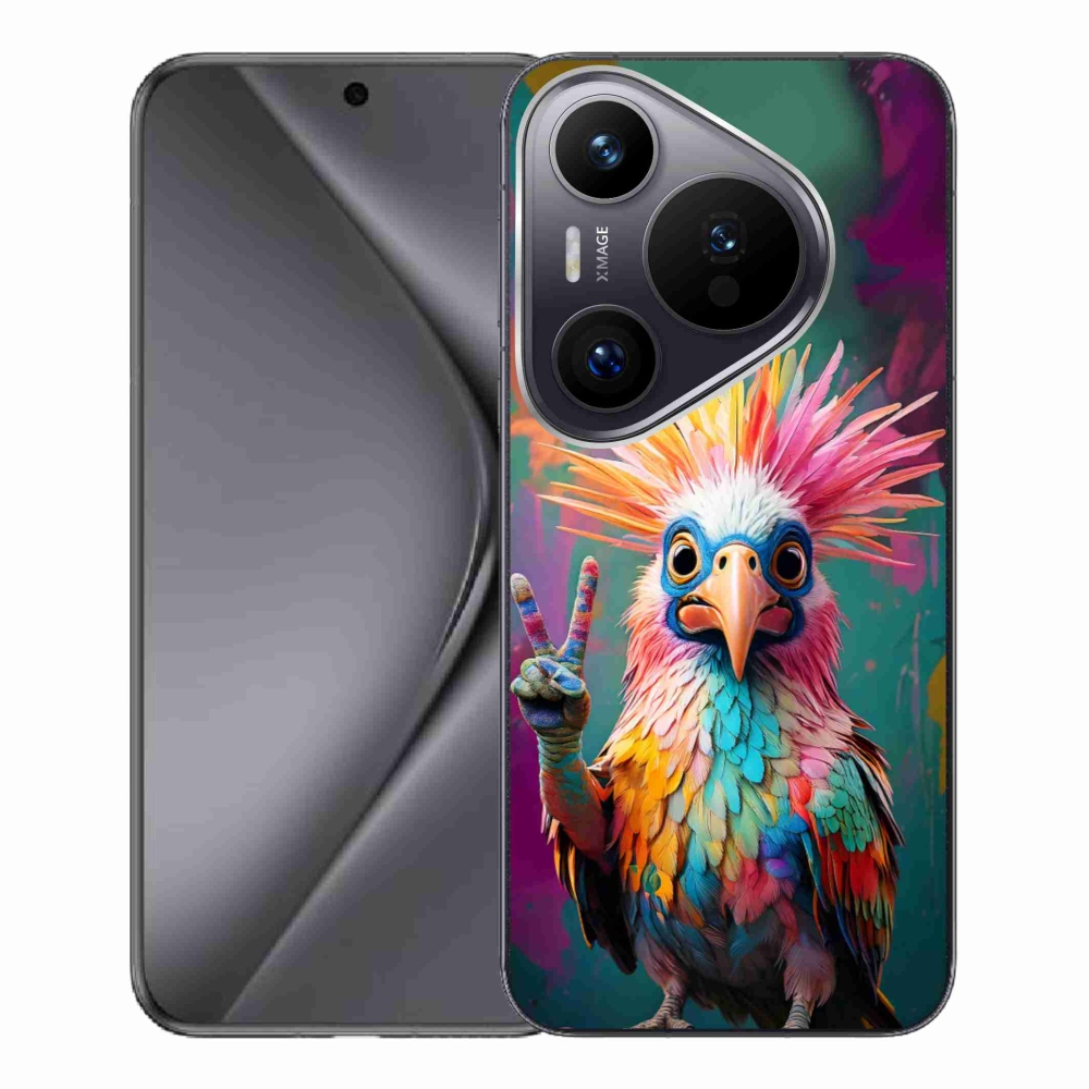 Gélový kryt mmCase na Huawei Pura 70 Pro - farebný rebel