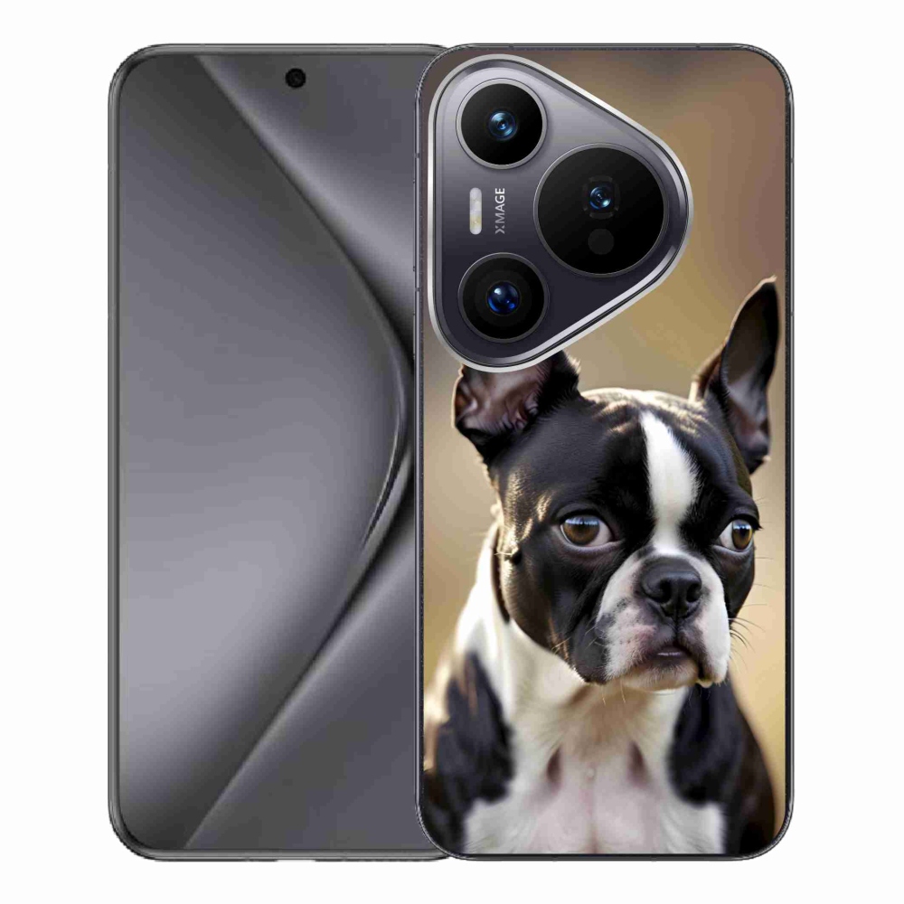 Gélový kryt mmCase na Huawei Pura 70 Pro - bostonský teriér