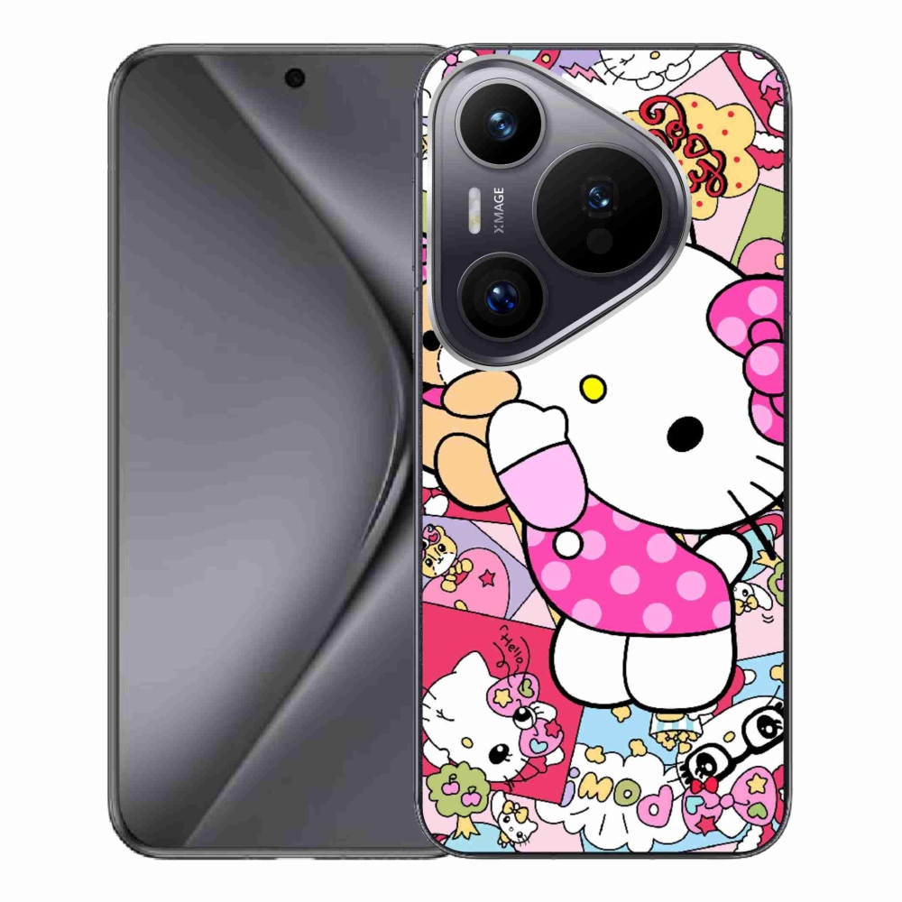 Gélový kryt mmCase na Huawei Pura 70 Pro - cute kitty