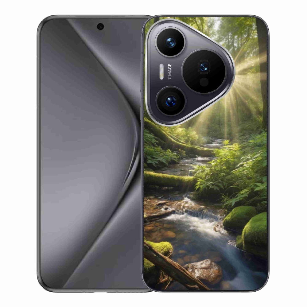 Gélový kryt mmCase na Huawei Pura 70 Pro - hlbina lesa