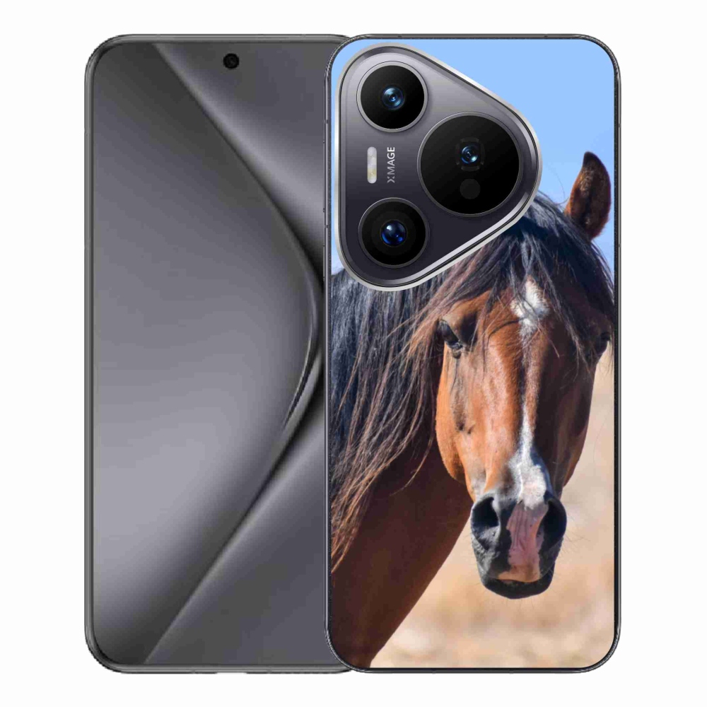Gélový kryt mmCase na Huawei Pura 70 Pro - pokojný kôň