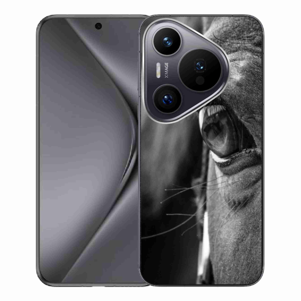 Gélový kryt mmCase na Huawei Pura 70 Pro - konský pohľad
