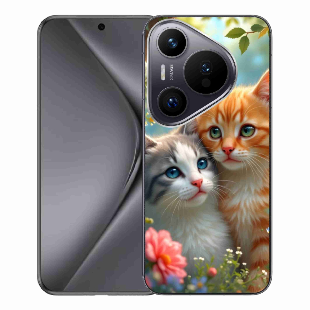 Gélový kryt mmCase na Huawei Pura 70 Pro - mačacia láska 2
