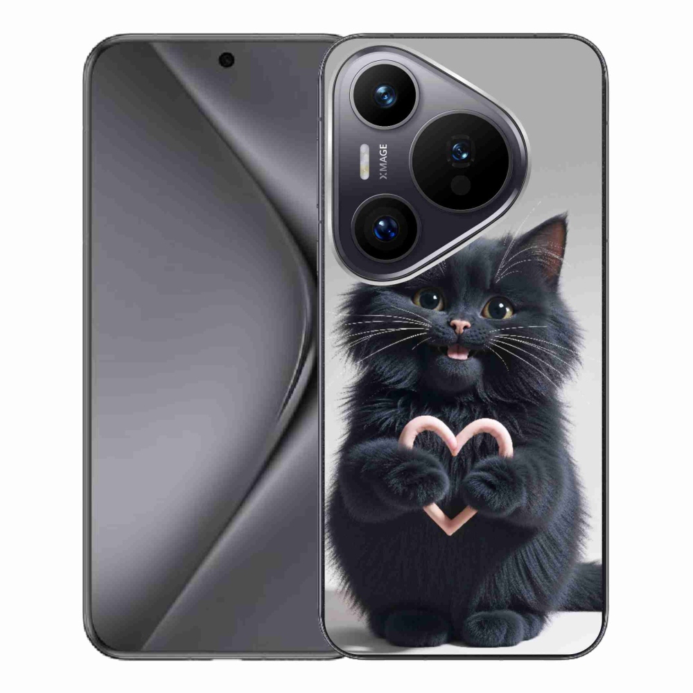 Gélový kryt mmCase na Huawei Pura 70 Pro - mačacia láska 3