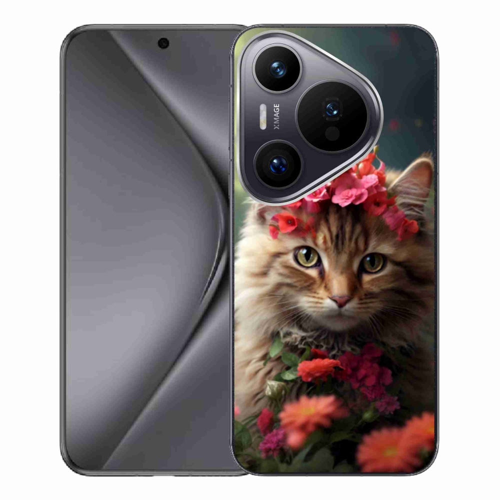 Gélový kryt mmCase na Huawei Pura 70 Pro - mačacia princezná