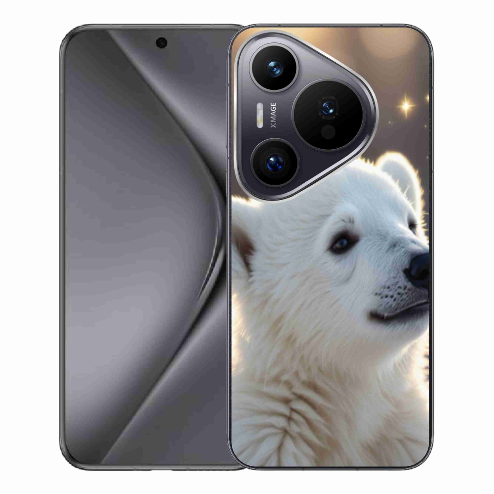 Gélový kryt mmCase na Huawei Pura 70 Pro - ľadový medveď
