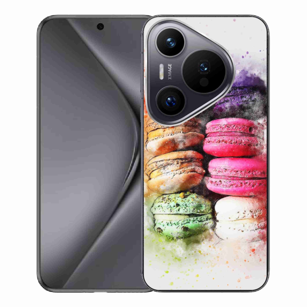 Gélový kryt mmCase na Huawei Pura 70 Pro - makrónky