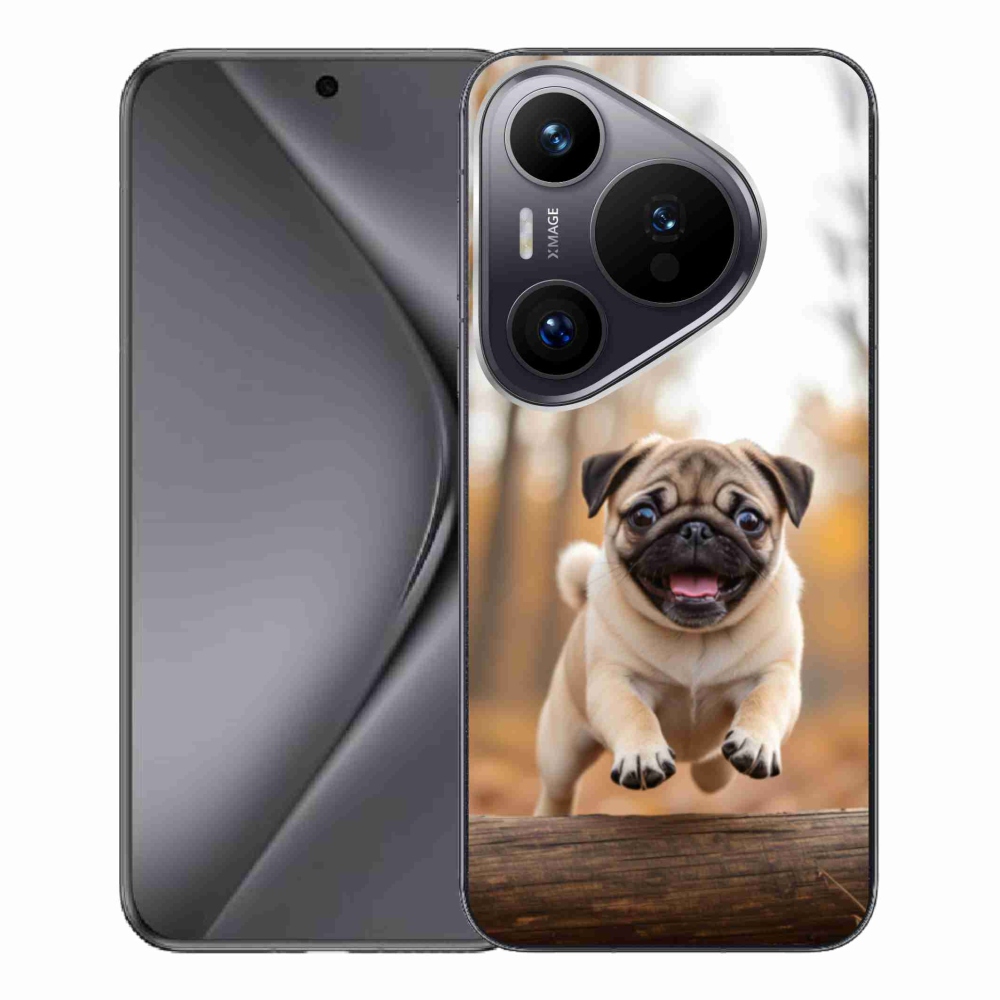 Gélový kryt mmCase na Huawei Pura 70 Pro - mops 2