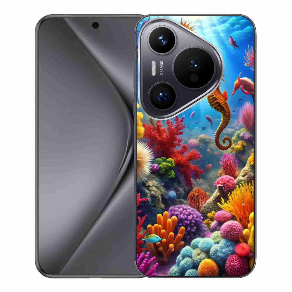 Gélový kryt mmCase na Huawei Pura 70 Pro - morský svet 3