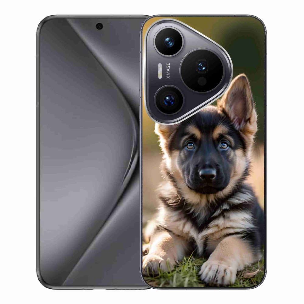 Gélový kryt mmCase na Huawei Pura 70 Pro - nemecký ovčiak v prírode